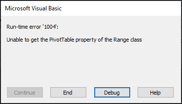 Selecting a Cell Outside the PivotTable