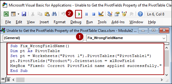 Using a Field Name That Doesn’t Exist