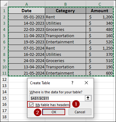 Using Ungroup Feature to Ungroup Dates