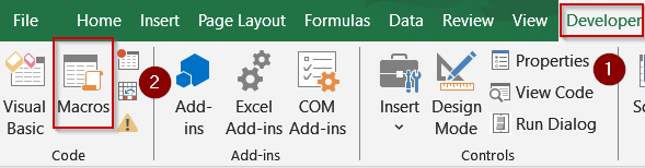 Steps to Use Macro Recorder in Excel