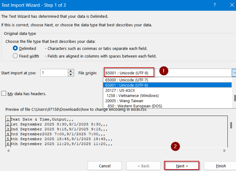 How to Change Encoding in Excel (5 Suitable Ways) - Excel Insider