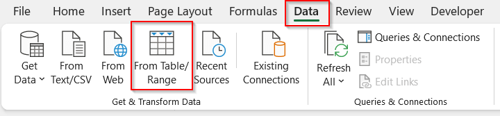 Applying Log Transformation with Power Query