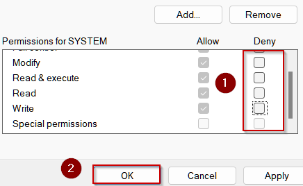 Fix Network or Permission Issues