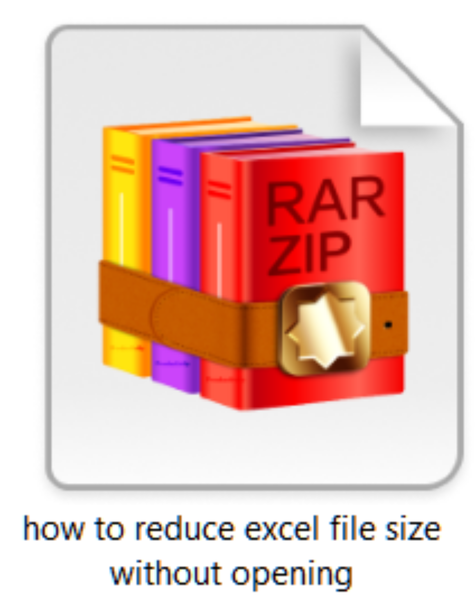 How to Reduce Excel File Size Without Opening (2 Easy Ways) - Excel Insider