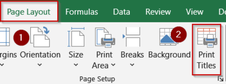 [Fixed] Print Titles Must Be Contiguous and Complete Rows Error - Excel ...