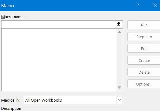 Quickly Remove Macros Using Shortcut Keys