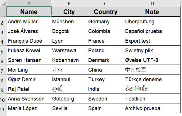 Use Notepad to Apply UTF-8 Encoding