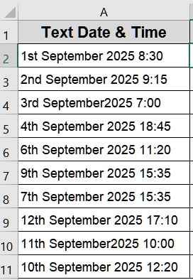 Correcting Two-Digit Year or Special Text Formats