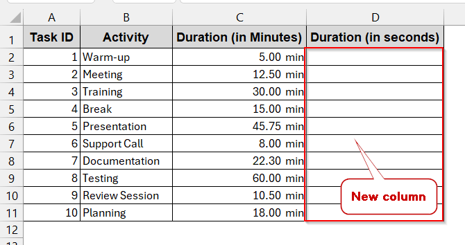 Convert Minutes to Seconds with Simple Multiplication
