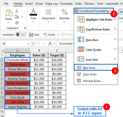 Directly Use IF Statement in Conditional Formatting Without Helper Column