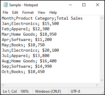 Using Find and Replace Feature to Replace Semiclons with Commas