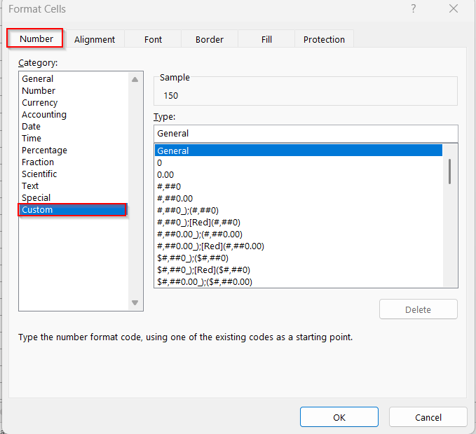 Add Suffix Text with Numbers Using Custom Format