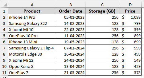 Using Filter Dropdown in Column Header