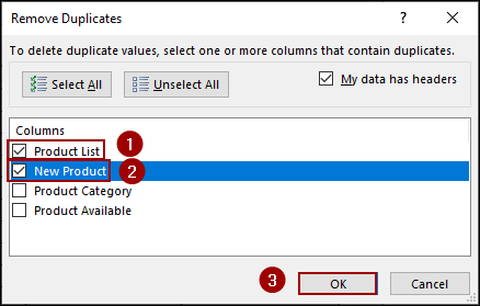 Duplicates Spread Across Multiple Rows Not Working
