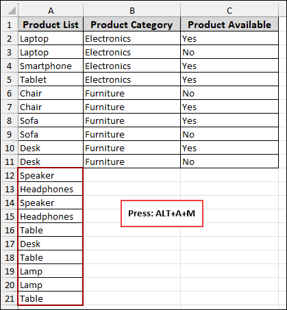 Duplicates Spread Across Multiple Rows Not Working