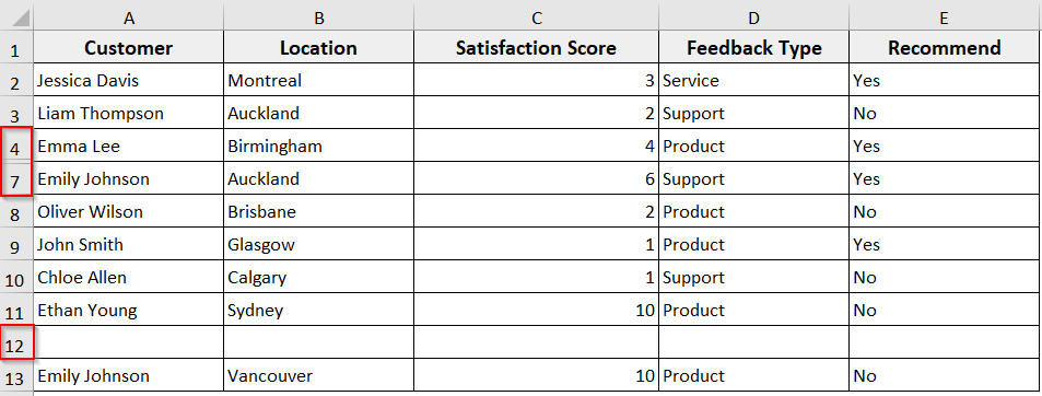 Using Range.End(xlDown) and Range.End(xlUp) Method