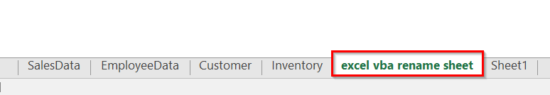 Rename Worksheets to Match the File Name