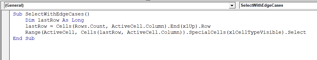 Handling Edge Cases (Blanks, Merged Cells, Hidden Rows)