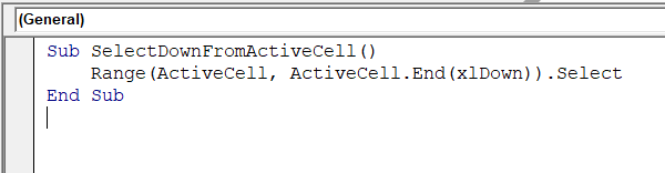 Using Range with End (xlDown, xlUp, xlToRight, xlToLeft)