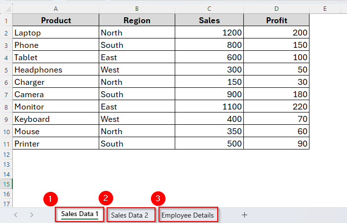 Creating New Window to View Excel Worksheets Side-by-Side Vertically