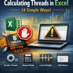 feature image - stop calculating threads in excel