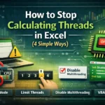 feature image - stop calculating threads in excel