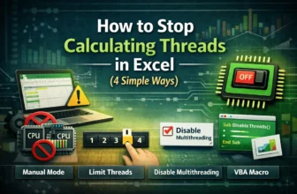 feature image - stop calculating threads in excel