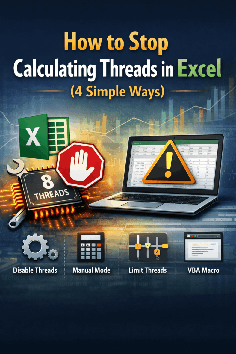 feature image - stop calculating threads in excel