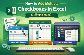 featured image - add multiple checkboxes in excel