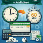 featured image - convert hours to minutes in excel