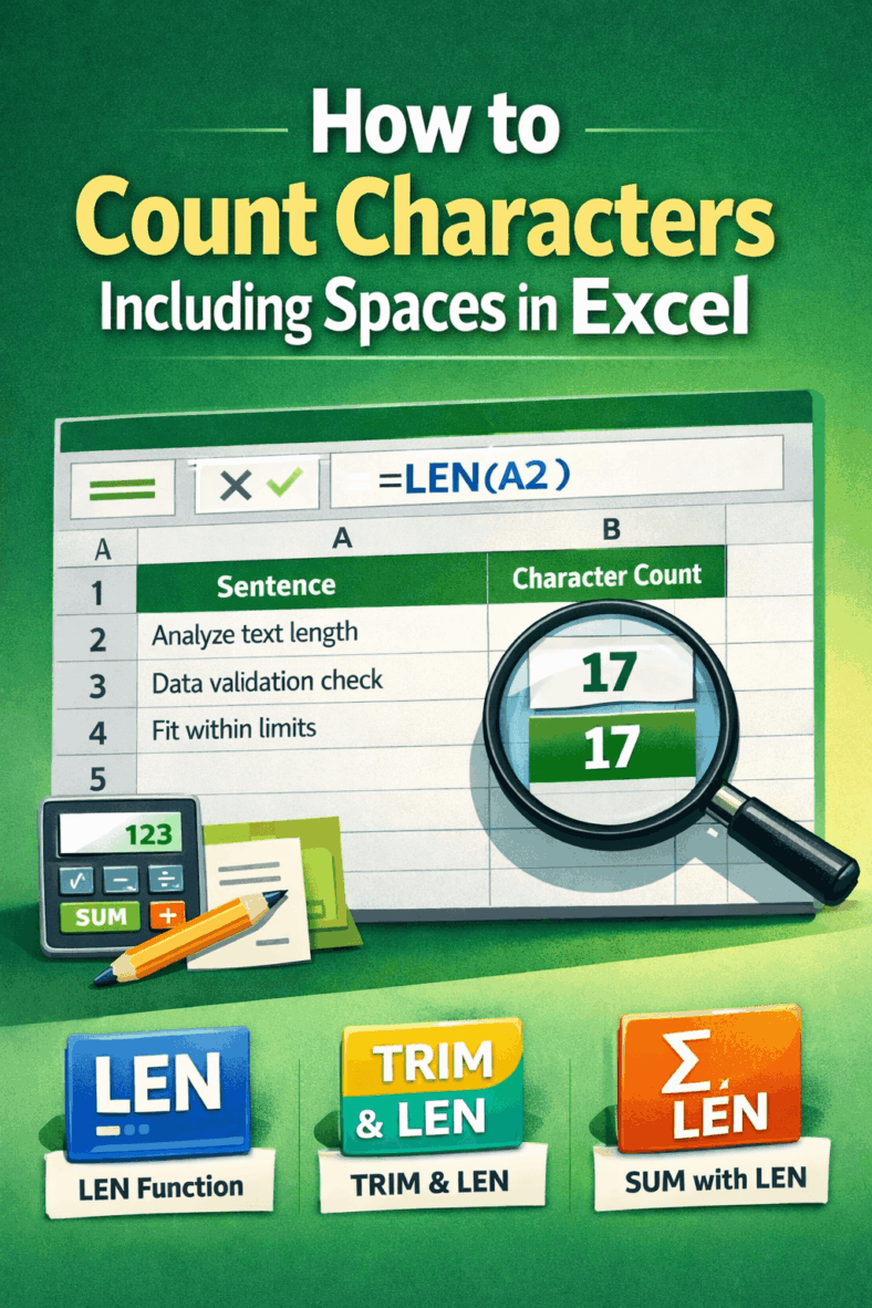 featured image - count characters including spaces