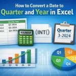 featured image - excel convert date to quarter and year