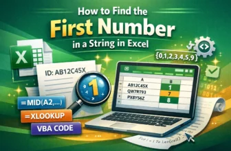 featured image - excel find first number in string​