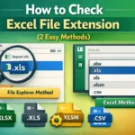 featured image - how to check excel file extension