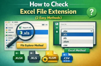 featured image - how to check excel file extension