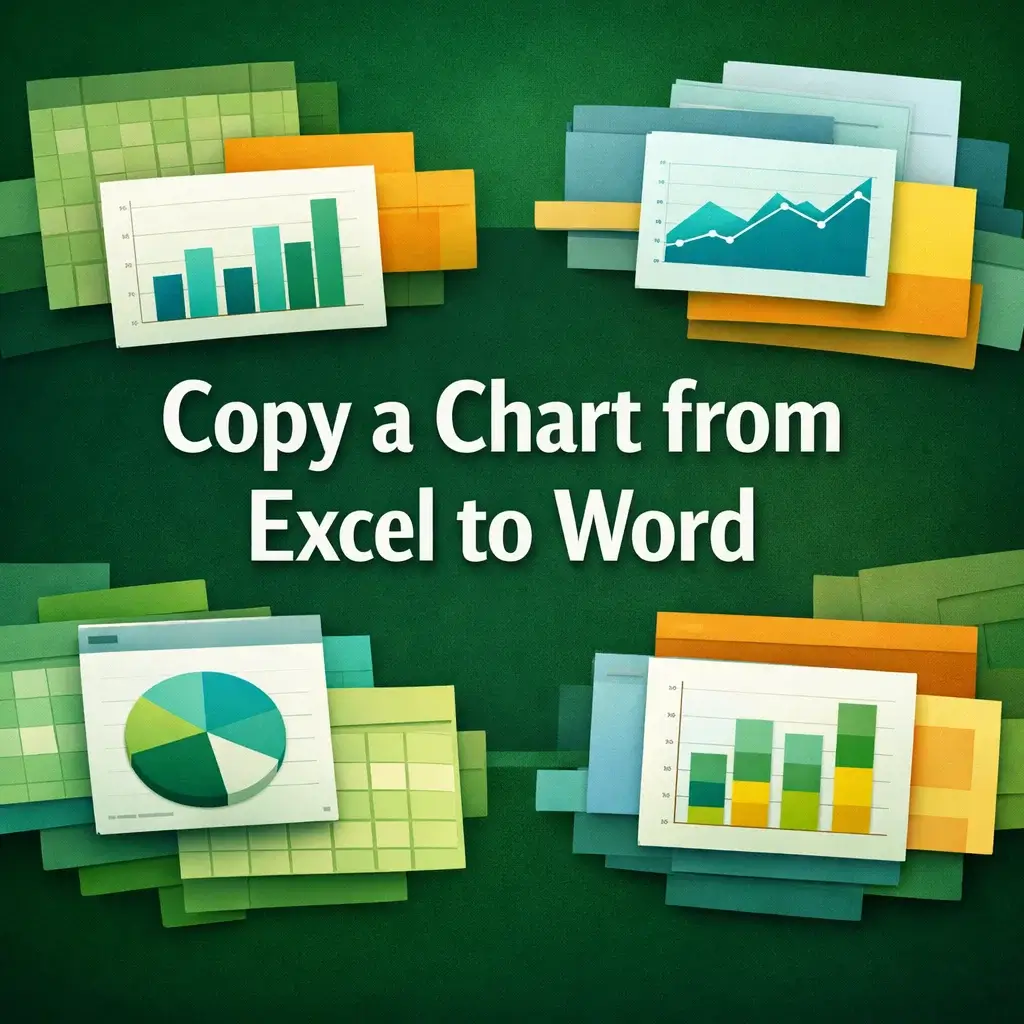 featured image - how to copy a chart from excel to word