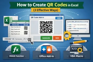 featured image - how to create qr code in excel