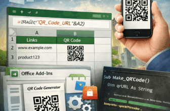 featured image - how to create qr code in excel