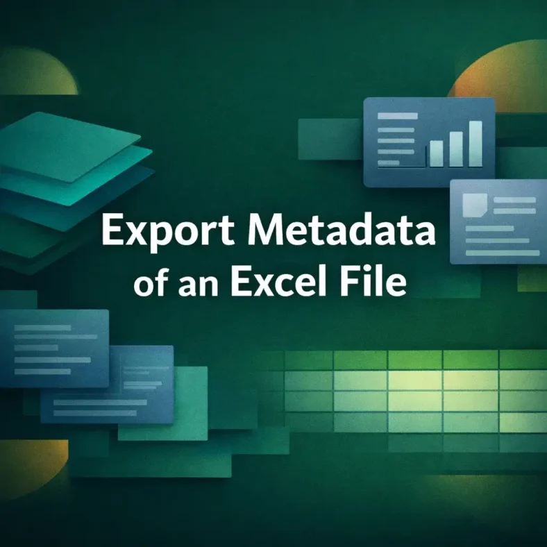 featured image - how to export metadata of excel file​