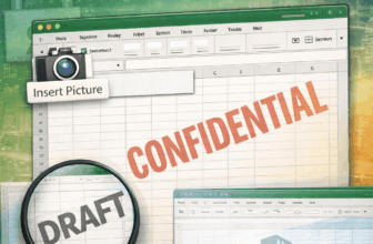 featured image - how to insert watermark in excel