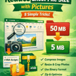 featured image - how to reduce excel file size with pictures