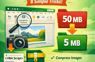featured image - how to reduce excel file size with pictures