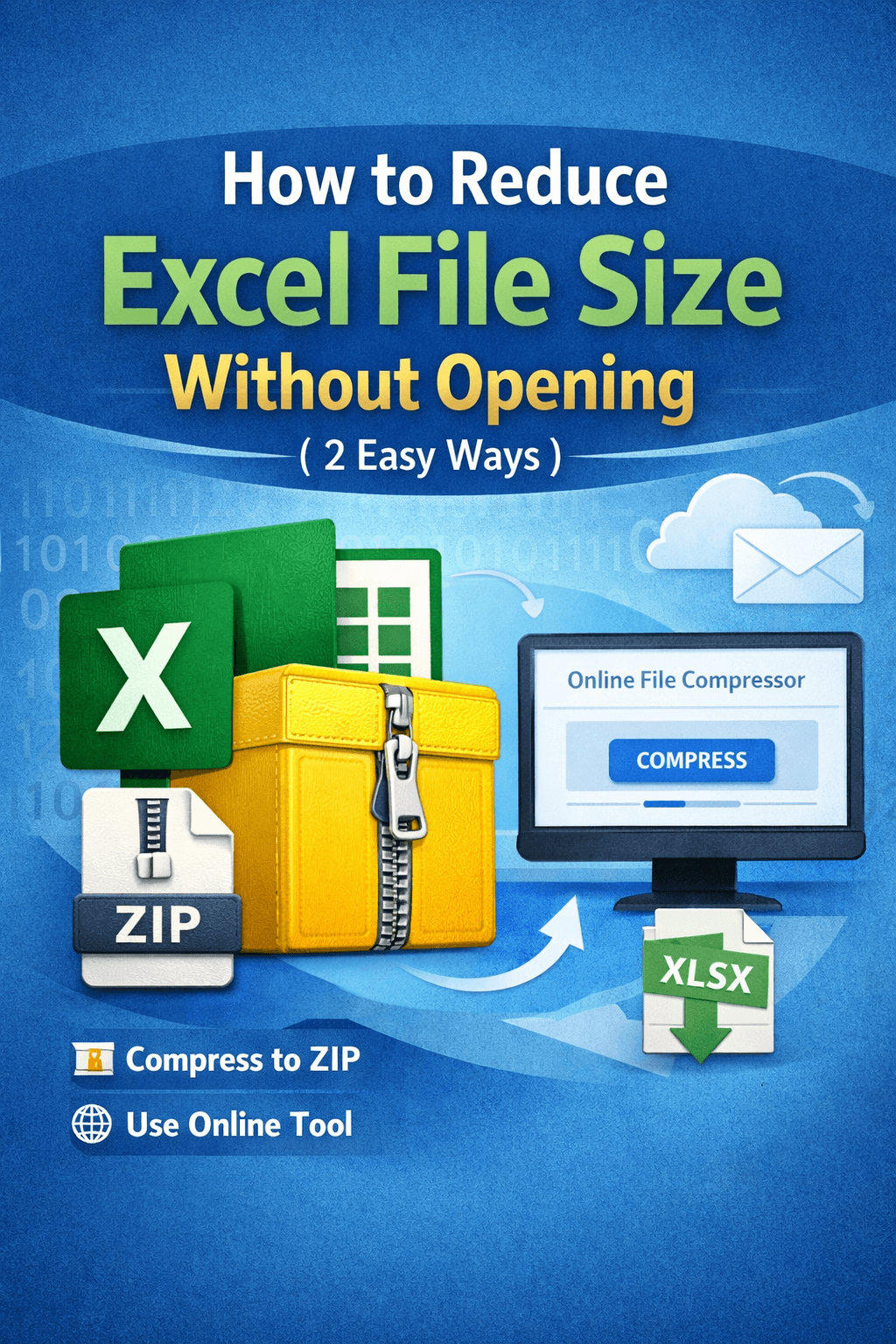 How to Reduce Excel File Size Without Opening (2 Easy Ways) - Excel Insider