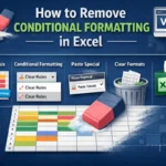 featured image - how to remove conditional formatting in excel