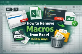 featured image - how to remove macros from excel