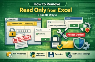featured image - how to remove read only from excel