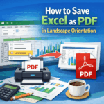 featured image - how to save excel as pdf landscape