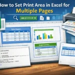 featured image - how to set print area for multiple pages in excel