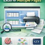 featured image - how to set print area for multiple pages in excel