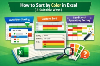 featured image - how to sort by color in excel